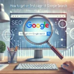 how to get on first page of google search david aziz